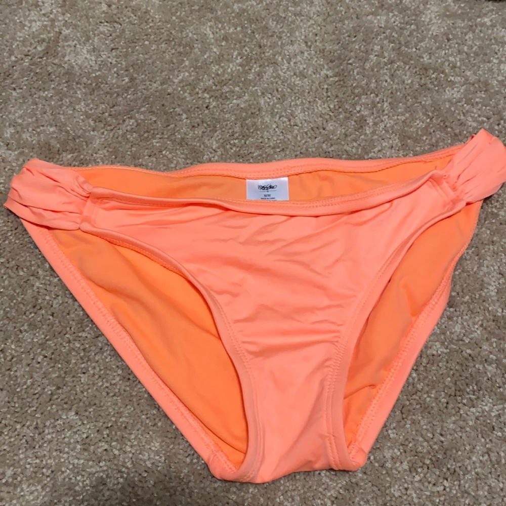 Orange cream bikini bottoms